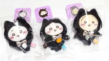 치이카와 하치와레 토끼 검은 고양이 할로윈 봉제 인형 마스코트 세트