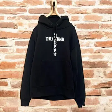 PHATRNK 팻랭크 후드 맨투맨 블랙 M 사이즈