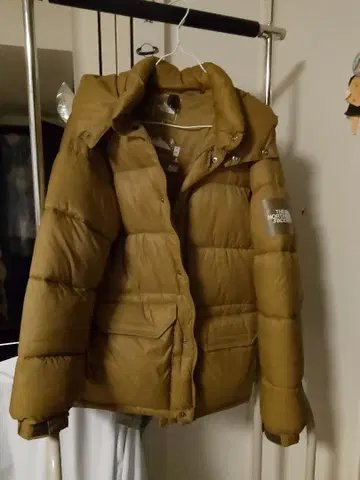 The North Face 브라운 다운 자켓