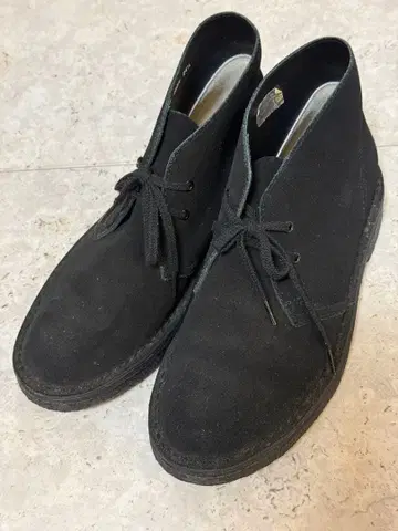 REGAL 블랙 트 부츠 24.5