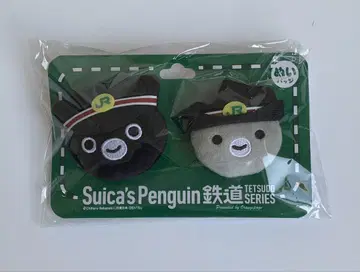 Suica 펭귄 역무원 인형 배지 철도 시리즈