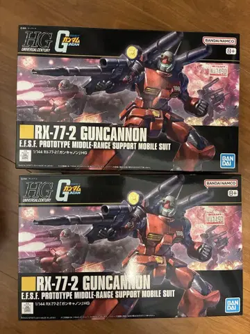 RX-77-2 건캐논 1/144 건캐논 HG 2기 세트