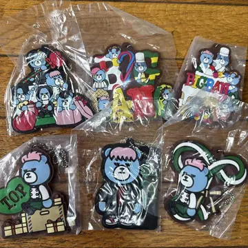 KRUNK BIGBANG 러버 키링 6종 세트