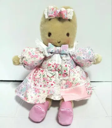 마론 크림 봉제 인형 산리오 40주년 패션쇼 품절