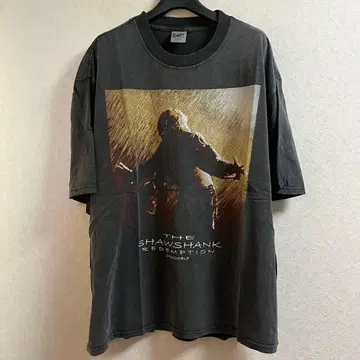 쇼생크 탈출 영화 빈티지 가공 T셔츠
