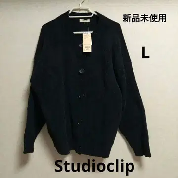 studio CLIP 네이비 가디건 F 사이즈