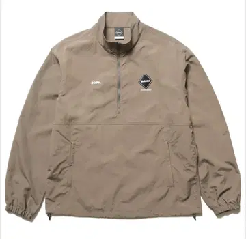 미사용 새상품 M 사이즈 SOPH. F.C.R.B. 하프 지퍼 자켓 모카