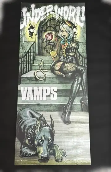 로킹 제리 빈 포스터 VAMPS UNDERWORLD