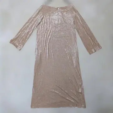 론 허먼 벨벳 롱 원피스 마 혼방 일본제