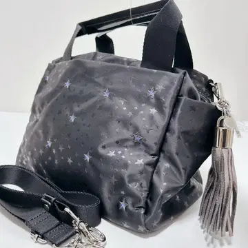 미사용 새상품 ANNA SUI 숄더백 나일론 스타 2way