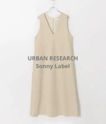 URBANRESEARCHV 넥 니트 라이크 오버롤 스커트