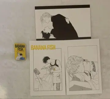 BANANAFISH 콩가챠본 플라워 코믹 가챠 엽서