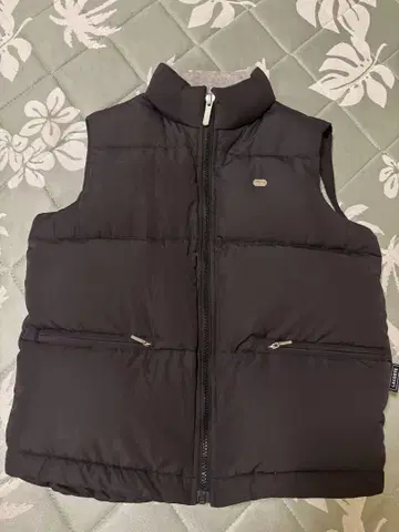 LACOSTE 블랙 다운 베스트