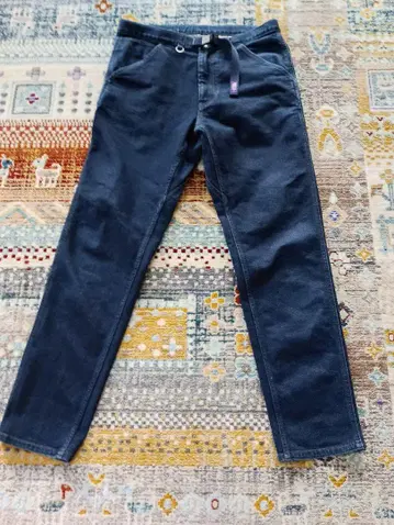 The North Face 다크 블루 데님 팬츠