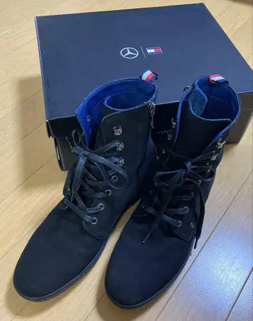 타미힐피거 x 벤츠 콜라보 부츠