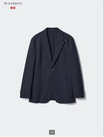25SS 유니클로 x JW ANDERSON 감동 블레이저 테일러드 자켓
