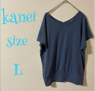 kanei 다크 블루 니트 L 사이즈