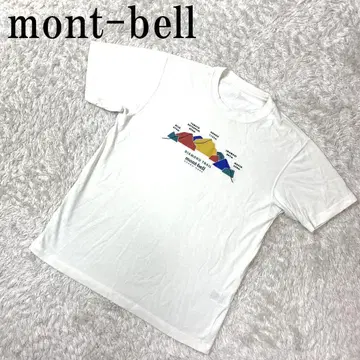 몽벨 반팔 T셔츠 화이트 M B530