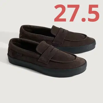 VANS 스케이트 로퍼 스웨이드 브라운 27.5