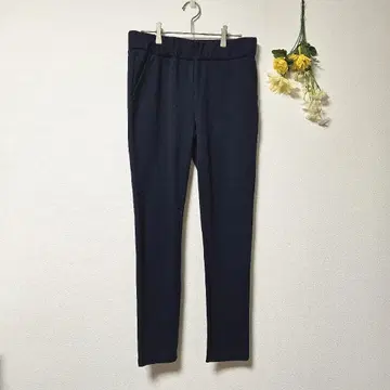 새상품급 [VICCI] 비치 스웨트 팬츠 허리밴딩 네이비 (M)