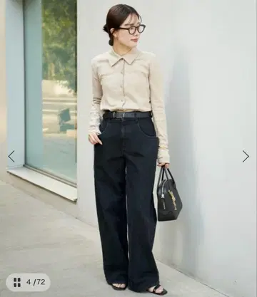 품절 상품 plage RIAM WIDE 데님 38 와이드 데님 RIAM