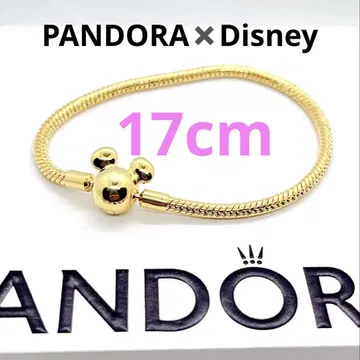 PANDORADisney 팔찌 124 미키 골드