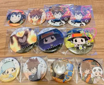 가정교사 히트맨 REBORN 아마노 아키라 전시회 캔뱃지 츠나 리본