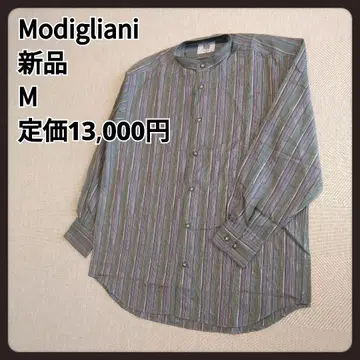 일본제 Modigliani 긴팔 셔츠 M 새상품