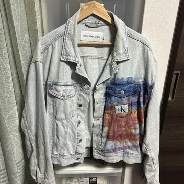 Calvin Klein Jeans M 데님 자켓