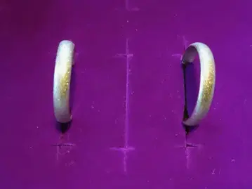 JEWELRY.TSUTSUMI 후프 귀걸이 K10 YG 양쪽 귀