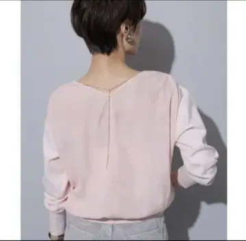 Arpege story 백 체인 포함 풀오버