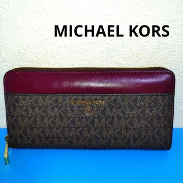 MICHAEL KORS 라운드 지퍼 장지갑
