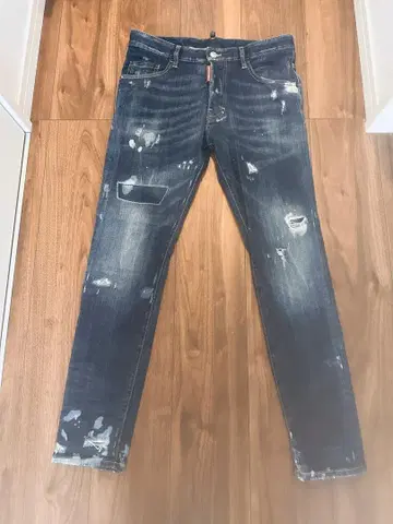 DSQUARED2 데미지 가공 스키니진 44