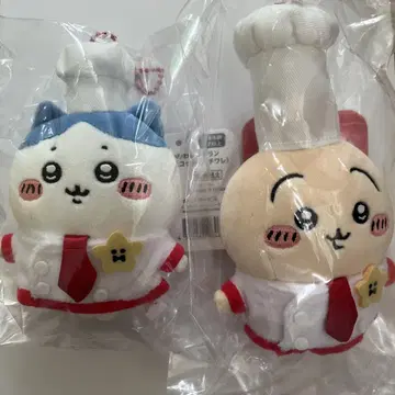 치이카와 레스토랑 코스튬 마스코트 하치와레 토끼 봉제 인형