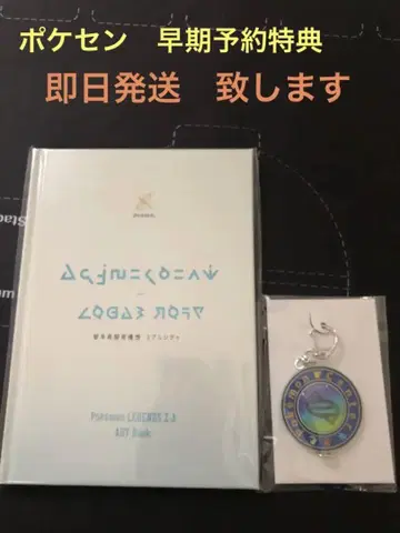 포켓몬 레전즈 제트 에이 아트북 키링