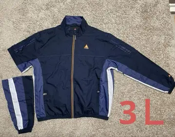 새상품급 르꼬끄 골프 3L 2way 아우터 윈드브레이커 블루종