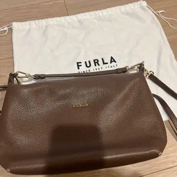 FURLA 브라운 숄더백