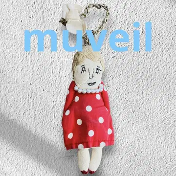 익명 배송 MUVEIL 뮤베일 그랑마 참 키링 브로치