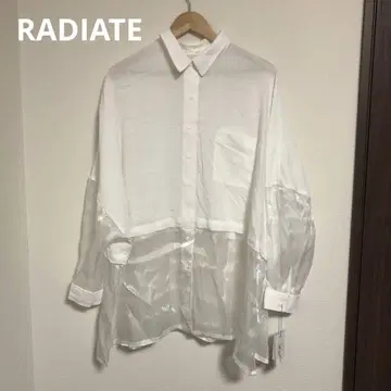 택 포함 새상품, 야마다야 RADIATE 시어 절개 돌먼 셔츠 가을 옷