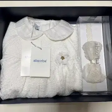 absorba 아기 레이스 우주복+헤어밴드 세트 브랜드 중고거래 플랫폼