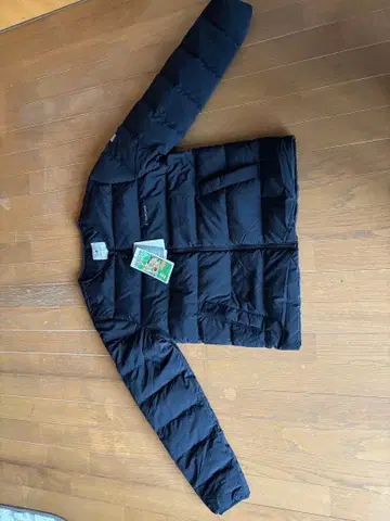 블랙 다운 자켓