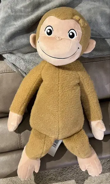 호기심 많은 조지 봉제 인형