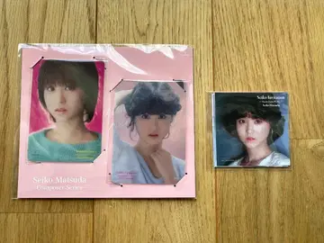 마츠다 세이코 Works 특전 스티커 4 타이틀 동시 구매 특전