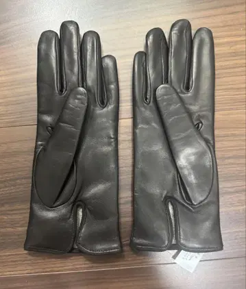 Gloves 천연 가죽 블랙 장갑 사이즈 7