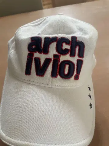 archivio! 화이트 골프 캡