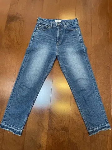 MACPHEE 스트레이트 데님 블루