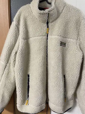 L.L.Bean 플리스 자켓 XL 크림