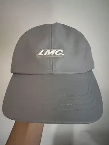 그레이 LMC 로고 캡