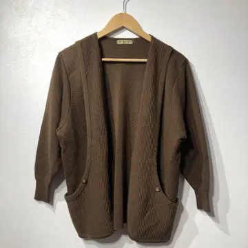 [ ROYAL CITY ] 브라운 여성용 가디건 구제 의류