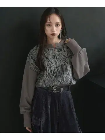 HARE 차이나 고블랑 풀오버 그레이